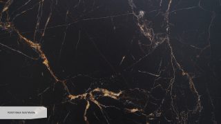 KS301 Black Gold Marble